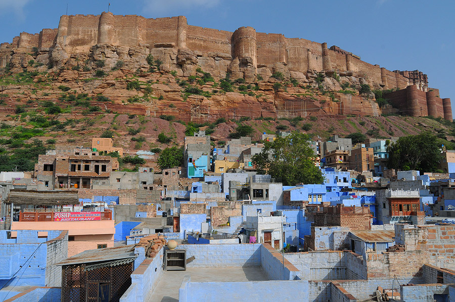 Jodhpur, fort Mehrangarh (Indie, lato 2008, część druga)
